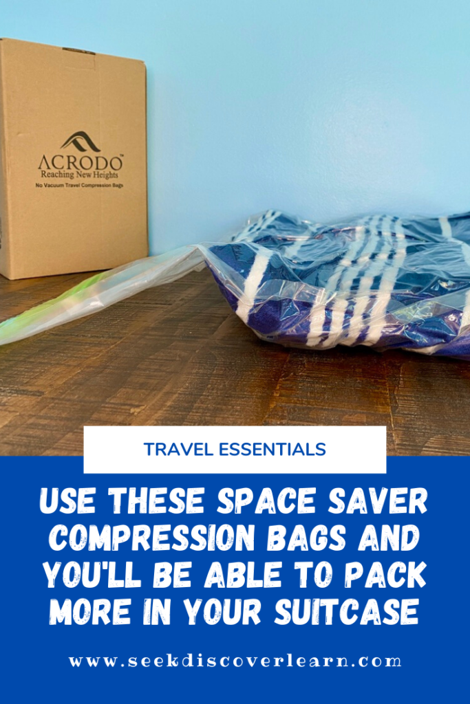 Acrodo Compression Bags Storage and Travel Space Saver Roll-Out